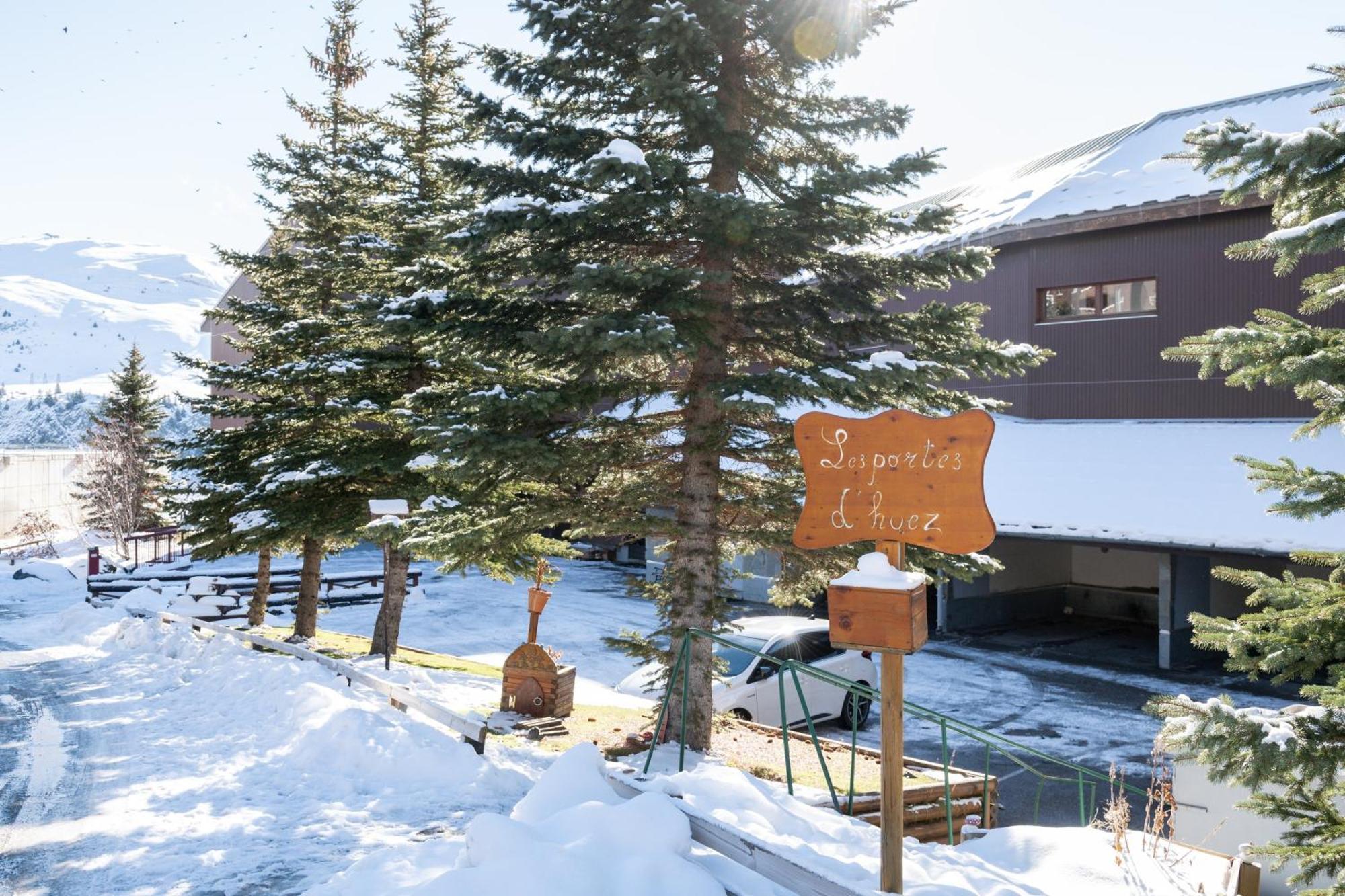 Appartement Confortable A L'Alpe D'Huez De 27 M² Avec Vue Montagne Ngoại thất bức ảnh
