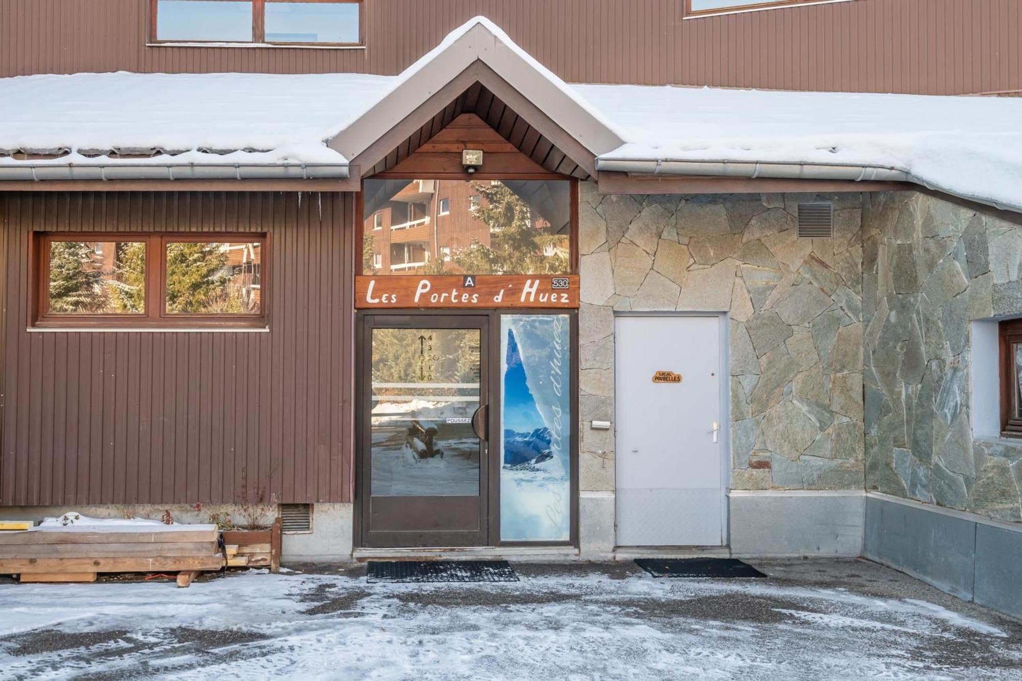 Appartement Confortable A L'Alpe D'Huez De 27 M² Avec Vue Montagne Ngoại thất bức ảnh