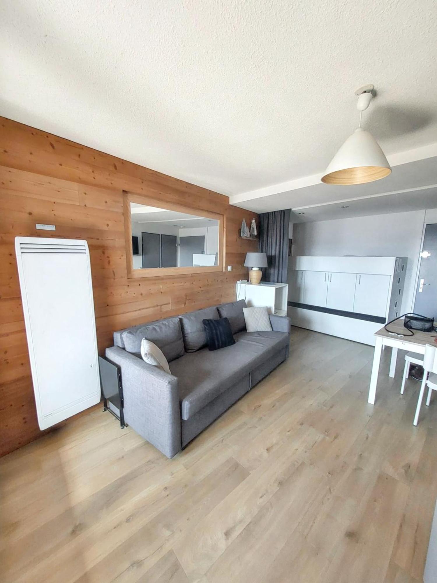 Appartement Confortable A L'Alpe D'Huez De 27 M² Avec Vue Montagne Ngoại thất bức ảnh